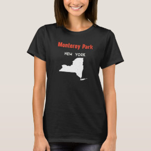T-shirt Monterey Park New York États-Unis Amérique Voyage 
