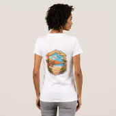 T-shirt Monterey Waves : Tropical Tattoo Fusion Tee (Dos entier)