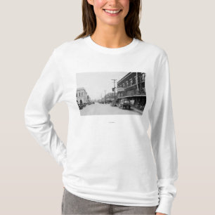 T-shirt Montesano, photographie de vue de ville de rue