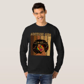 T-shirt Montessori Guide Afro African American Black Histo (Devant entier)