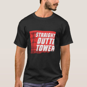 T-shirt Monteur de tour Monteur industriel Droit devant à