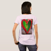 T-shirt Montez Au-Dessus Du Doute. (Dos entier)