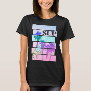 T-shirt Montez la planche SUP de la pagaie debout pagaie 1