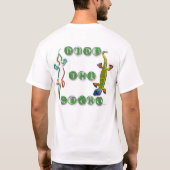 T-SHIRT MONTEZ LE GECKO 2 (Dos)