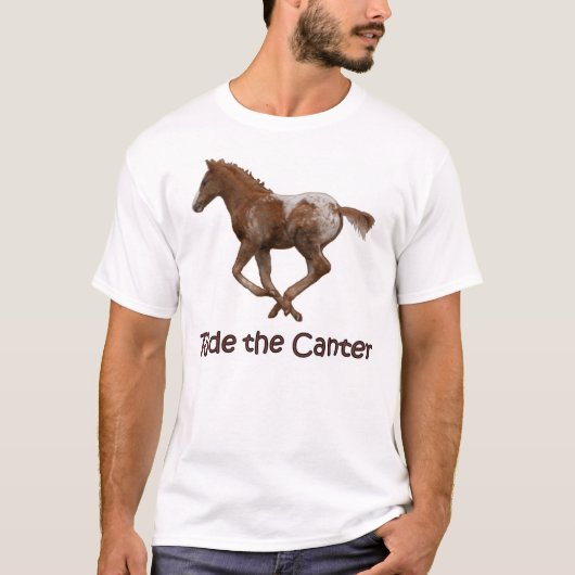 T-shirt Montez le petit galop (Devant)