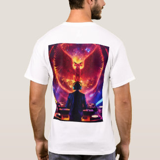 T-shirt Montez le rythme : style DJ