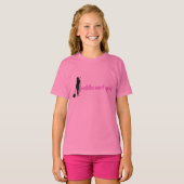 T-shirt Montez Paddle Surf Grrl (Devant entier)
