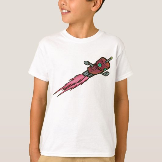 T-shirt Montez ! Rocket deux (Devant)