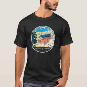 T-shirt Montezuma Castle National Monument Arizona Vintage