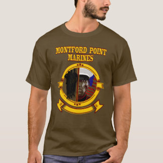 T-shirt Montford Point Marines : Premier mars afro-américa
