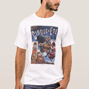 T-shirt Montgolfière et affiche japonaise de dames