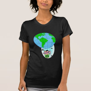 T-shirt montgolfière jour des terres