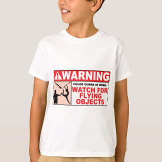 T-shirt Montre D'AVERTISSEMENT pour les objets volants !