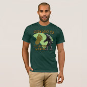 T-shirt Montre de la Caroline du Sud Squatch (Devant entier)
