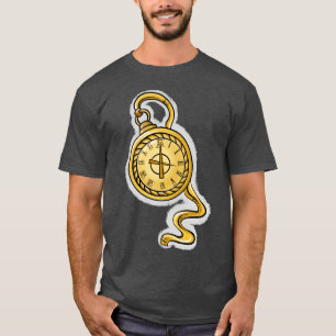 T-shirt Montre de poche antique