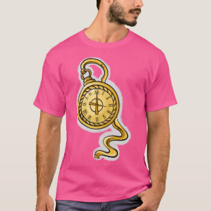 T-shirt Montre de poche antique