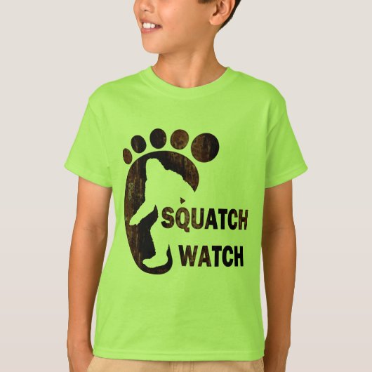T-shirt Montre de Squatch (Devant)