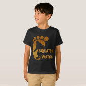 T-shirt Montre de Squatch (Devant entier)