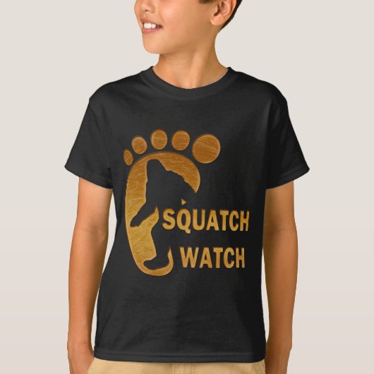 T-shirt Montre de Squatch (Devant)