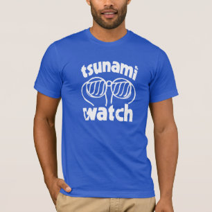 T-shirt montre de tsunami