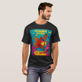 T-shirt Montre de vagues (Devant entier)