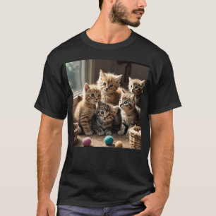T-shirt montre-moi tes chatons fille