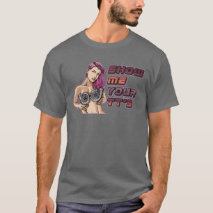 T-shirt Montre-moi ton Ts drôle de voiture jeu de mots cad