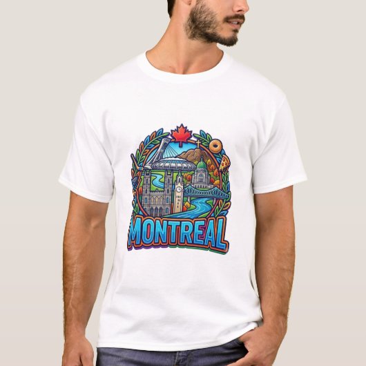 T-SHIRT MONTRÉAL (Devant)