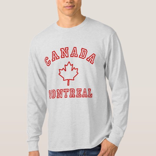 T-shirt Montréal Canada (Devant)
