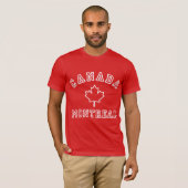 T-shirt Montréal Canada (Devant entier)