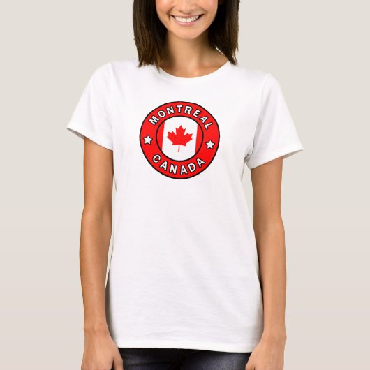 T-shirt Montréal Canada (Devant)