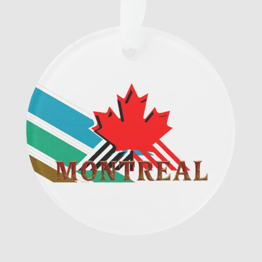 T-SHIRT Montreal Ornament (voorkant)