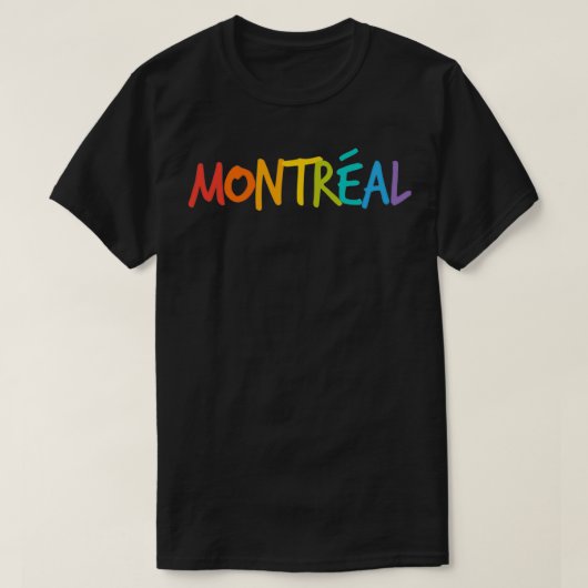 T-shirt Montreal Pride (Design devant)