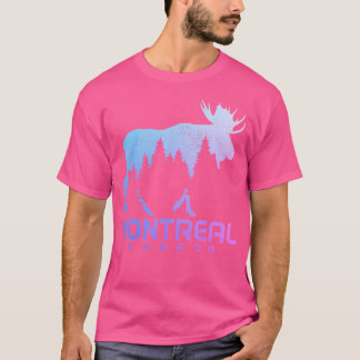 T-shirt Montreal Quebec Canada Moose Souvenir