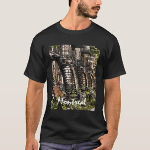 T-shirt Montréal Québec Canada Stages Photo