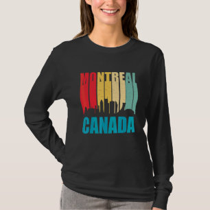 T-shirt Montréal Rétro Canada Vintage Montréal Québec