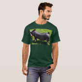 T-shirt montrer amis de cochon (Devant entier)