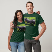 T-shirt montrer amis de cochon (Unisexe)