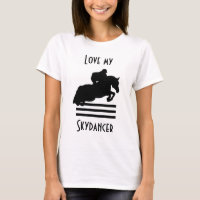 Montrer la silhouette du cavalier pour les amateur