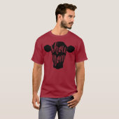 T-shirt MONTRER MOM Vache Élevage Montrer Stock Boeuf (Devant entier)