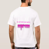 T-shirt Montrez le soprano de choeur (Dos)