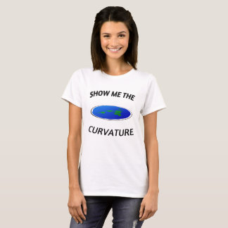 T-shirt MONTREZ-MOI la COURBURE la terre plate