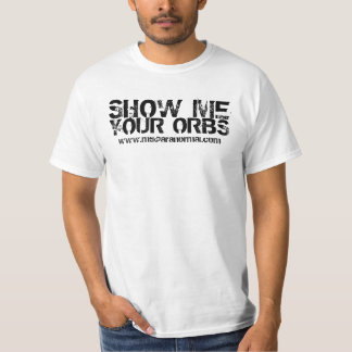 T-shirt MONTREZ-MOI, VOS GLOBES, www.mtkparanormal.com