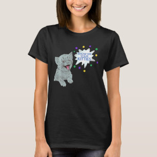 T-shirt Montrez-Moi Vos Kitties Drôle Chat Graphique