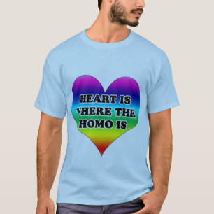 T-shirt Montrez votre appui des droits des homosexuels !
