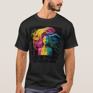 T-shirt Montrez votre expression drôle