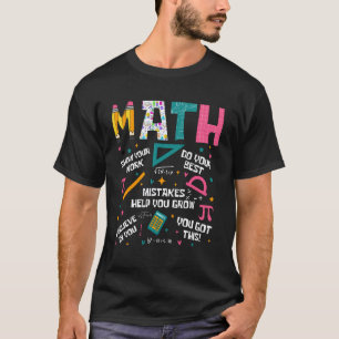 T-shirt Montrez Votre Travail Drôle Prof De Maths Premier