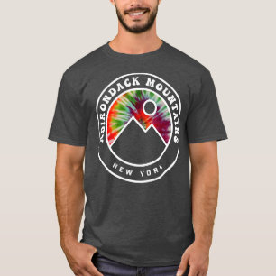 T-shirt Monts Adirondack New York Tie Dye