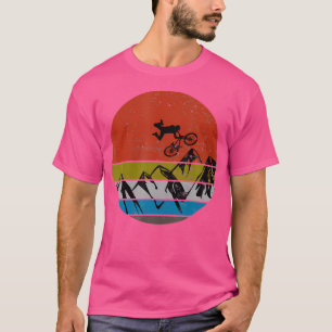 T-shirt Monts Et Vélos Idée Pour Vélo Mountain Bmx Lov