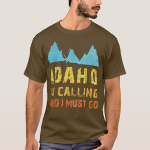 T-shirt Monts Idaho Diamond Peak Gem Etat Voyage W